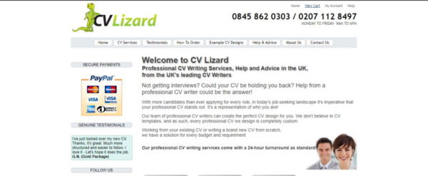 CVLizard.com